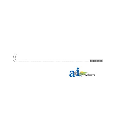 A & I Products Bolt, Battery Hold Down 12" x0.5" x0.2" A-R50819